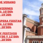 HORARIO MISAS VERANO