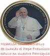 Medallón del Papa Francisco